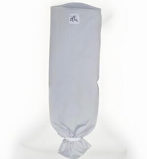 The Ollie Swaddle Stone Gray Adjustable Lightweight Soft Stretch One Size